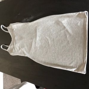 Bodycon light grey dress